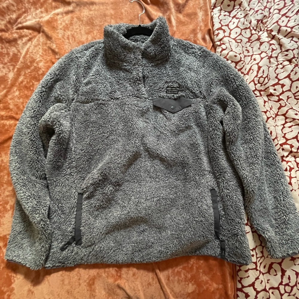 FLEECE PULLOVER / L.L. BEAN / HI PILE 🐑